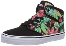 Vans Women's Atwood Sneakers, Multicolor Tropical Floral Black White, 5 UK