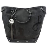 Sac à bandoulière Nightmare Before Christmas Loungefly x Halloween Town, gris, Taille unique