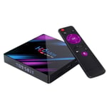 H96 Max Android Tv Box 9.0 Rockchip Rk3318 2G + 16G 4 K Smart Tv Box 2.4G/5.8G Wifi Bluetooth 4.0 Iptv Android Box (prise Us)