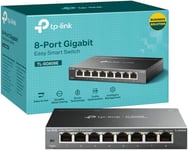 TP-Link Managed Network Switch 8-Port Gigabit, Support QoS VLAN IGMP