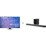 Samsung QN90C 55" 4K Neo QLED TV + HW-Q700C 3.1.2 Dolby Atmos Soundbar -tuotepaketti