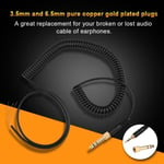 Dioche câble audio pour casque Pour Beyerdynamic DT 770 / 770Pro / 990 / 990Pro écouteurs casque Audio ressort fil bobine câble