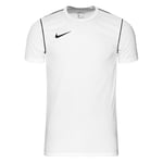 Nike Trenings T-skjorte Dry Park 20 - Hvit/sort T-skjorter unisex