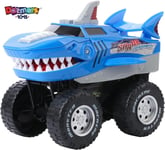 Shark Monster Truck Battery Powered Toddler Shark Toy Wit Roaring Sound & Lights