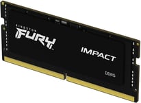 Fury Impact Black 8GB DDR5 4800MHZ SO-DIMM KF548S38IB-8