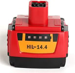 Hilti 14.4VA 4000mAh B144 SF144-A SFH144-A SIW144-A SID144-A B14.4 Remplacement Batterie pour outils électriques 4.0Ah