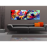 Billede - Colourful Immersion - 150 x 50 cm - Standard