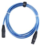 Pronomic Stage XFXM-Blue-2.5 Microphone Cable XLR Metallic Blue 2.5 m