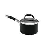 Circulon Premier Professional Saucepan Black Hard Anodised Cookware - 16cm/1.9L