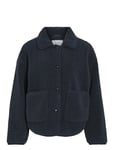 Vila Vimelusa Teddy Jacket Marinblå