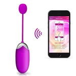 G-spot Vibrator Smartphone Controlled Sex Toy For Couples Pretty Love - Pink