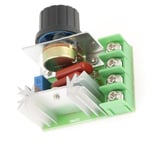 AC 50‑220V 2000W 25A AC-motorhastighetsregulator Spänningsregulator LED-dimmrar