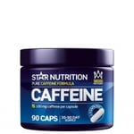 Caffeine 100 mg, 90 caps Koffeintabletter fra Star Nutrition med 100mg koffein...