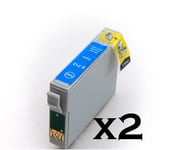 2X CYAN 29xl COMPATIBLE T2992 INK CARTRIDGES FOR THE EPSON EXPRESSION HOME XP-235, XP-332, XP-335, XP-432, XP-435. REPLACE EPSON STRAWBERRY INKS, 29XL SERIES. HIGH CAPACTIY 14ml. VERY LATEST CHIP VERSION III