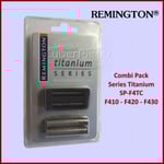 Tête et couteau de rasoir Remington SP-F4TC / F410 - F420 - F430