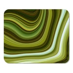 Mousepad Computer Notepad Office Wall Marble Ink Colorful Green Pattern Abstract Aquatic Architecture Home School Game Player Computer Worker Inch