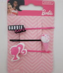 3 x Barbie hair grips New Boxed barbie hair accessories with charms