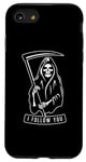 iPhone SE (2020) / 7 / 8 "I FOLLOW YOU" Grim Reaper Death Scythe Mysterious Dark Case