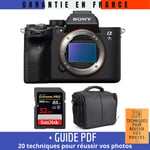 Sony A7S III Nu + SanDisk 32GB Extreme PRO UHS-II SDXC 300 MB/s + Sac + Guide PDF MCZ DIRECT '20 TECHNIQUES POUR RÉUSSIR VOS PHOTOS
