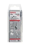 Bosch Professional 100 x Jigsaw blade T 101 B (for softwood, straight cut, accessories jigsaw)