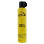 2 x Schwarzkopf Got2b Glued Blasting Freeze Hairspray 300ml