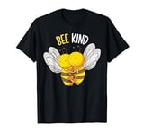 Bee Kind Bumble Bee Kindness Kids Girls Boys Women T-Shirt