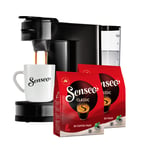 Senseo - Switch Coffe Machine Starterkit Deep Black Bundle