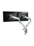LogiLink Dual monitor mount 17-32" aluminum curved screens