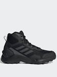 adidas Terrex Men's Eastrail 2.0 Mid RAIN.RDY Walking Shoes - Black, Black, Size 9, Men