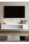Modern Style Wall Mounted Floating TV Stand TV Unit Cabinet Storage Shelf