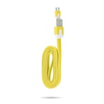 Cable Noodle 1m pour Manette Playstation 4 PS4 USB / Micro USB 1m Noodle Universel Universel (JAUNE) - Neuf