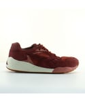Puma Trinomic XS 850 Burgundy Synthetic Mens Lace Up Trainers 357032 04 - Red - Size UK 6