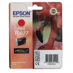 New and Sealed Epson T0877 C13T08774010 Red Ink Cartridge Stylus Photo R1900