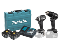 MAKITA Makita DLX2289B Combokit (DDF485ZB+DTD153ZB) Black Edition