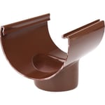 12&quot; x 110 mm Pipbit brun Plastmo