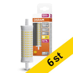 LED lampa R7S | 2700K | 18,2W (150W) dimbar 6st [Osram]