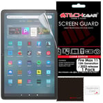 1x TECHGEAR Clear Screen Protector Covers for Amazon Fire Max 11 13th Generation