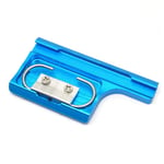 Nobrand en Alliage d'aluminium de Porte arrière Boucle de Serrure Support à Pince Cam Accessoire for GoPro Hero 4 3+ Camera Case Standard (Colour : Blue)