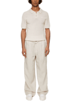 J.Lindeberg Noah Drape Linen Pants Grå