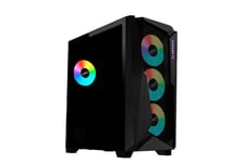 Fcomputer Bushido III Gaming Dator - AMD Ryzen 5 7600X - Vattenkylare - 32GB DDR5 - GeForce RTX 4070 12GB - 2TB SSD M.2 - Windows 11 installerat och redo att användas.
