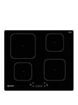 Indesit Is83Q60Ne 60Cm Wide Built-In Induction Hob - Black - Hob With Installation