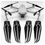 Master Airscrew - DJI Mavic 2 Stealth Upgrade Propellers - Propeller till DJI Mavic 2 Pro / Zoom - Svart - Kit 4-Pack