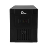 QIAN Onduleur UPS Line Interactive 1000VA Mini-Tour Compacte Charge Rapide Protection Contre Les Surtensions Puissance de Sortie 600W avec 3 Douilles Schuko (Noir)