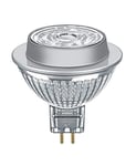 Osram Lampe à réflecteur LED, culot : GU5.3, Warm White, 3000 K, 6,30 W, remplacement par 35 W Lamp Parathom PRO MR16 [Classe d'efficacité énergétique A]