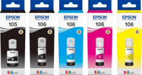 Epson Bläckpaket samtliga 5 färger EcoTank ET-7700/7750