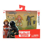 Fortnite Figure Duo Pack-Missn Specialist & DRK Voyager-Figurines de Collection, 35938, Rouge