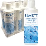 SAVETT Antibacterial Hand Gel 8st x250ml