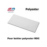 IDE - Plaque polyester pour boitier polyester roc Dimensions de la plaque - 220x130mm - ROC32