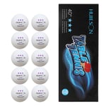 10 Pack 3-stjärniga Pingisbollar Avancerad Bordtennisboll Bulk Utomhus för Pingisbollar Används för Träning Orange