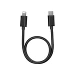FIIO LT-LT3 USB Type C to Lightning Cable 0.7ft Supports Lossless for iOS/Headphone Amp